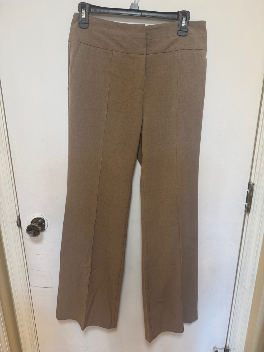 Iz Byer Brown Wide-Leg Trousers